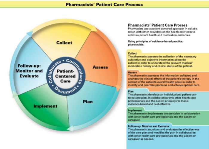 Pharmacists' Patient Care Process